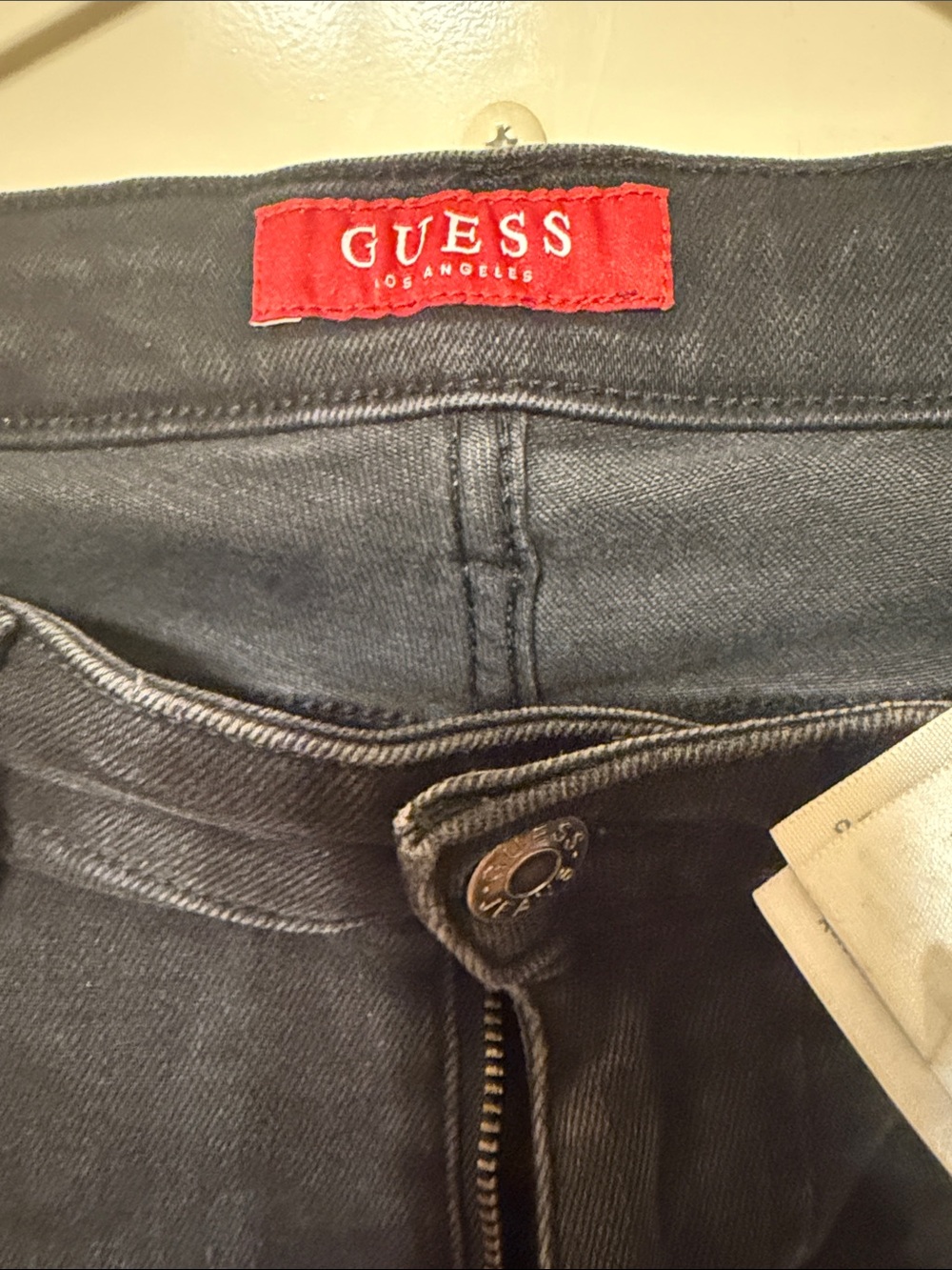 GUESS Black Ripped Skinny Jeans - Picture 3 of 3